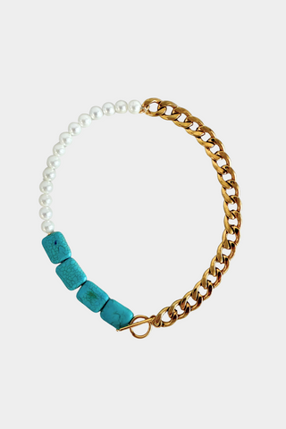 Turquoise Wave Chain