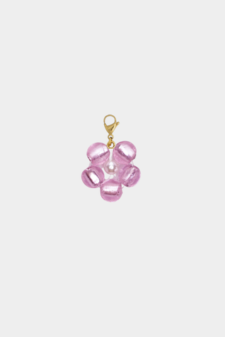 Charm Flor Rosa