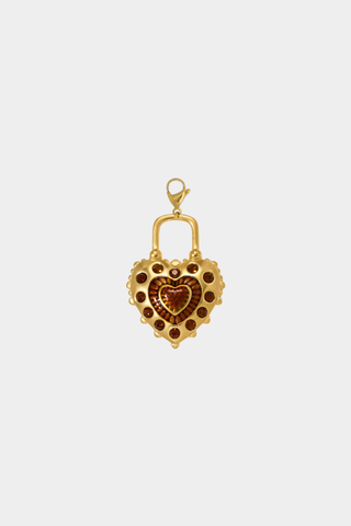 Charm Candado Ambar