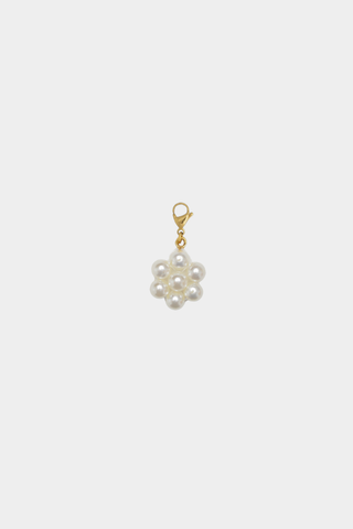 Pearl Flower Charm