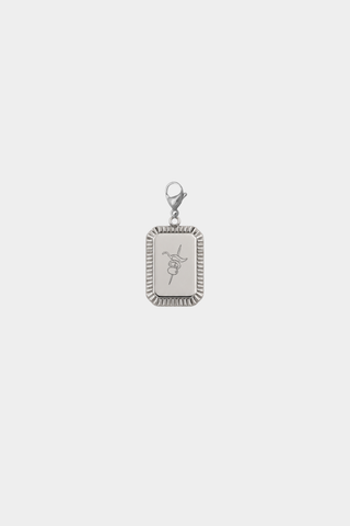 Charm Sello Plata