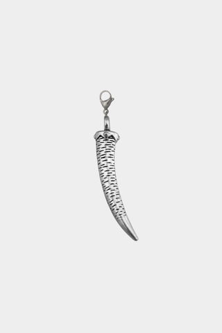 Charm Cuerno Plata XL