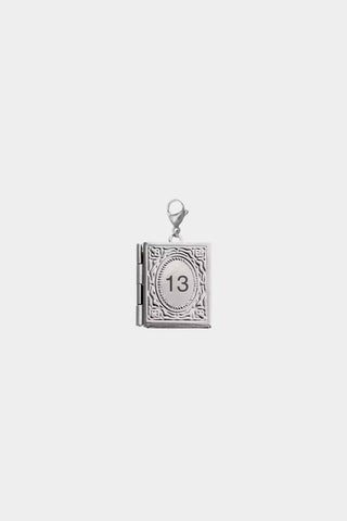 Charm Libro Plata