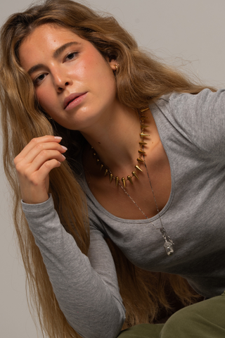 Collar Púa Oro