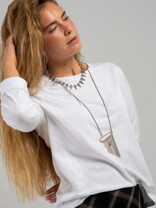 Collar Imperdible Bicolor